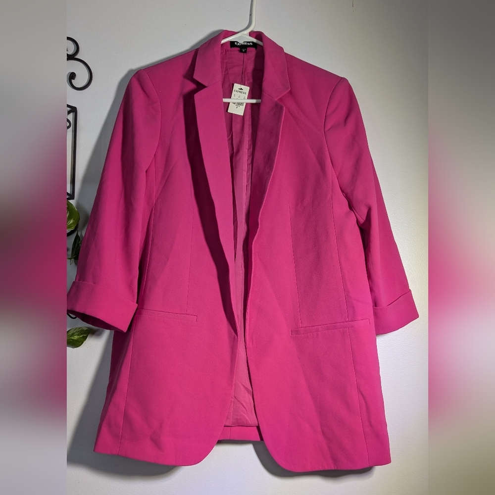 Express 3/4 sleeve blazer